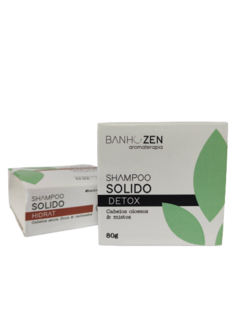 Shampoo Sólido Detox 2 em 1 - Banho Zen Aromaterapia