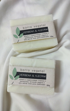 Sabonete vegetal VERBENA & ALECRIM