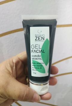 SABONETE GEL CARVÃO VEGETAL