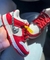 TÊNIS AIR DUNK INFANTIL WHITE RED