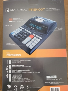 Calculadora Profissional Pr5400t Impressão Térmica Bivolt - comprar online