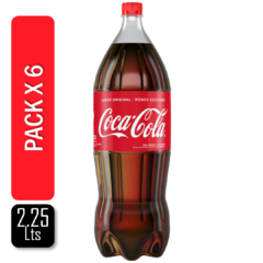 COCA COLA DESC. 2.25 lts X 6