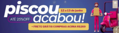 Banner da categoria PISCOU, ACABOU