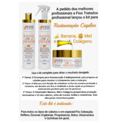 Kit de Restauração Capilar de Banana, Mel e Colágeno - comprar online