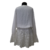 BIRUTA - Vestido off white com renda - comprar online