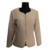 DELUX MERIES - Blazer creme com manga longa