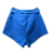 POOL - Short azul com cinto faixa - comprar online