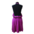 COLCCI - Vestido roxo frente única - comprar online