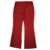 AVANZZO - Calça alfaiataria vermelho cereja - comprar online