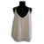 LEZ A LEZ - Blusa de alça branco off white