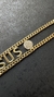 Pulseira Jesus Ouro na internet