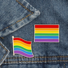 Botons e broches feitos em liga de metal LGBTQIA+