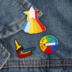 Botons e broches feitos em liga de metal LGBTQIA+