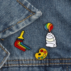 Botons e broches feitos em liga de metal LGBTQIA+