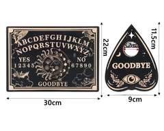 Conjunto tábua ouija com pêndulo