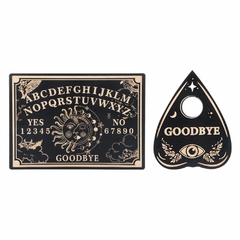 Conjunto tábua ouija com pêndulo