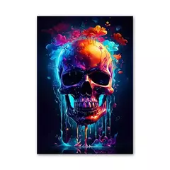 Pintura neon em tela na internet