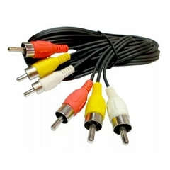 Cable 3RCA a 3RCA 1.5M - comprar online