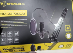 Kit Micrófono Streaming Shenlong Sm-Arm909 USB