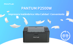 Impresora Pantum P2500w WiFi Monocromática