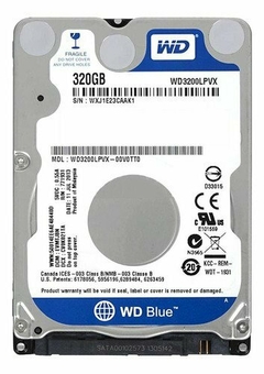 Disco Rígido 2.5" Western Digital Blue 320Gb SATA III