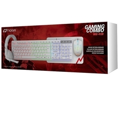 KIT Combo Gamer Retroiluminado Noga NKB-413B