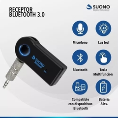 Adaptador Bluetooth por Auxiliar Plug 3.5mm