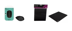 Combo Black: Mouse Inalámbrico & MousePad