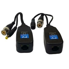 Balun CCTV con alimentación RJ45