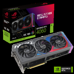 RTX 4060 Asus Strix Rog 8Gb GDDR6 Oc Edition