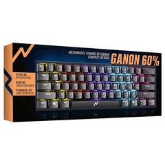 Teclado 60% Noga Ganon Mecánico RGB