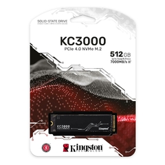 Disco de Estado Solido Kingston KC3000 512Gb M.2 NVMe