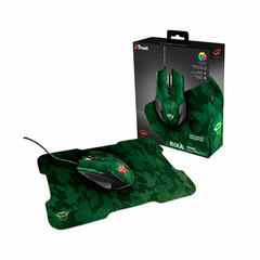 KIT Gamer Trust GXT! Mouse & Pad / Auricular / Teclado