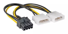 Adaptador 2 Molex a 8 Pines PCIe