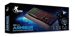 Teclado Gamer X-Tech Armiger XTK-510S RGB