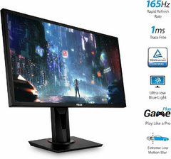 Monitor 24" FHD Gamer Asus VG248QG TN 165hz HDMI/VGA/DV - comprar online