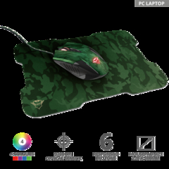 KIT Gamer Mouse & Pad Trust Rixa - comprar online