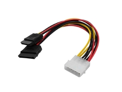 Adaptador de Molex a 2 SATA