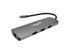 Docking USB3.1 Tipo-C a HDMI / USB / Lector de Tarjetas / RJ45 - comprar online