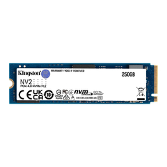 Disco de Estado Solido Kingston NV2 250Gb M.2 NVMe - comprar online