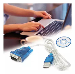 Adaptador Cable USB a Serial Db9 Rs232 9 Pines