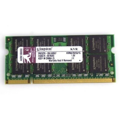 Memoria Ram Kingston Sodimm DDR2 667Mhz 3Gb Duales - comprar online