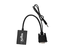 Adaptador / Conversor de VGA a HDMI + 3.5mm audio - comprar online