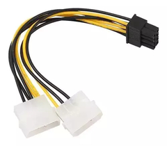 Adaptador 2 Molex a 8 Pines PCIe - comprar online