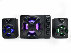 Home Theater 2.1 Nisuta USB para PC Con RGB en internet