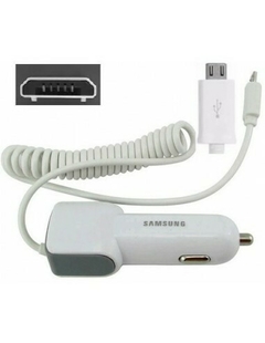 Cargador Samsung 12v-24v Para Vehículo Tipo B/V8 + 1 USB Extra - comprar online