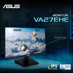 Monitor 27" FHD Asus VA27EHE IPS 75hz HDMI/VGA/DV - comprar online