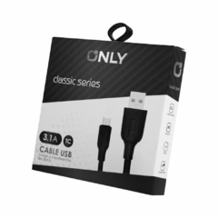 Cable USB Tipo C Only Classic 1M 3.1A en internet