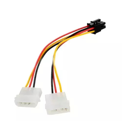 Adaptador 2 Molex a 6 Pines PCIe en internet