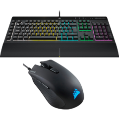 Combo Gamer Corsair: Teclado K55 + Mouse Harpoon RGB Pro en internet